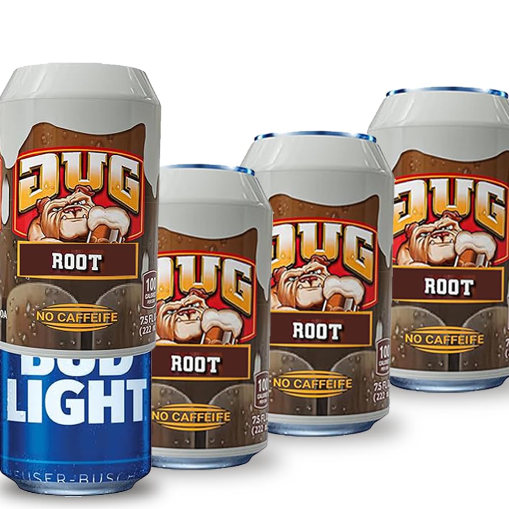 Skywin Silicone Can Cover - 4 Pack 12 oz (355ml) Can Cover can Hides Can by Disguising it as a Can of Soda Silicone Can Sleeve (Copper Brown)